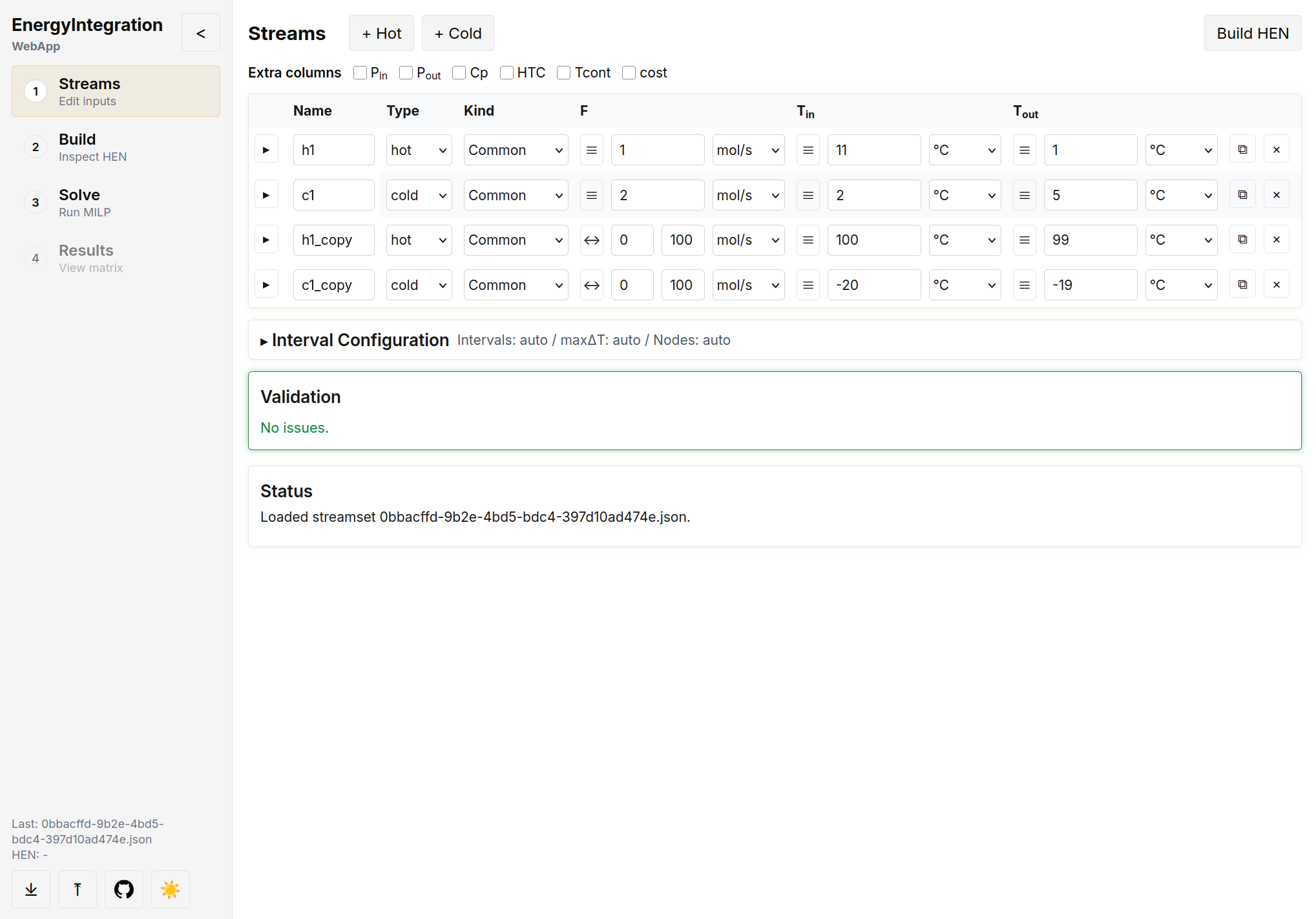 EnergyIntegration homepage preview